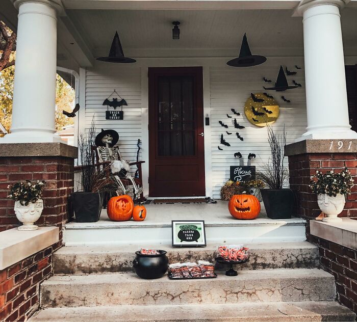 Witchy Halloween Porch
