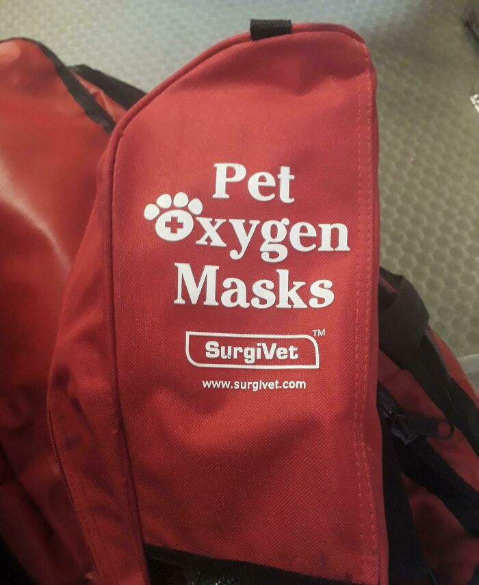 My Ambulance Is Now Equipped With Pet Oxygen Masks
