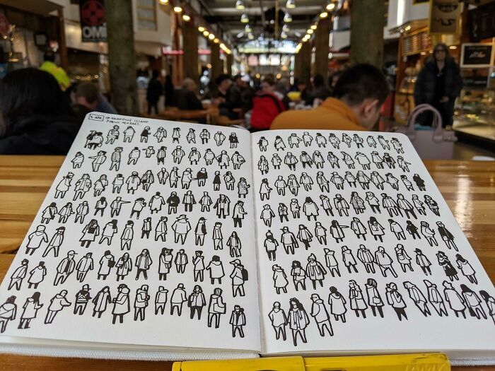 This Page Of People I Saw At The Local Market