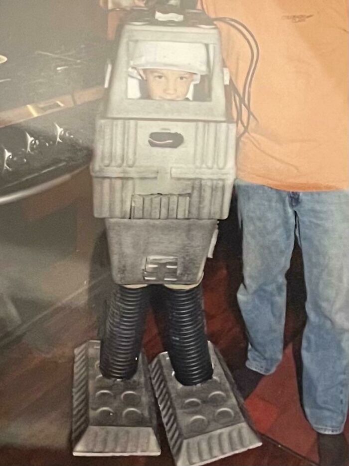 Still Love That I Dressed Up As A Gonk Droid For Halloween In Second Grade