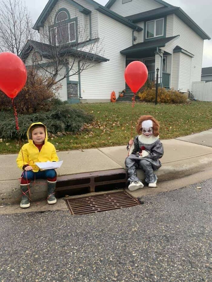 My Two Nephews' Halloween Costumes