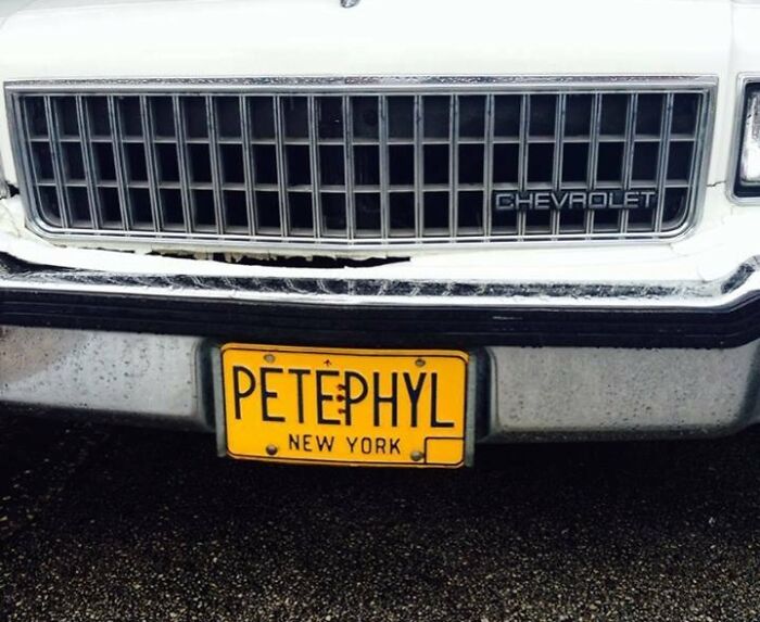 My Uncle Peter And Aunt Phyllis Got A Custom License Plate. It Didn't Turn Out The Way They Thought