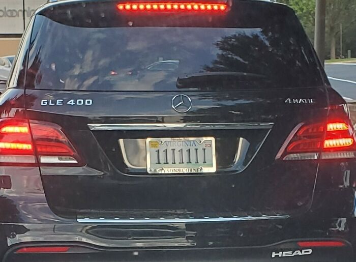 I Can't Be The First To Take A Pic Of This Personalized Plate