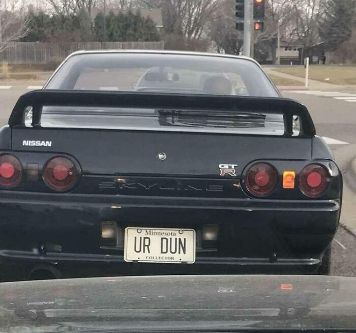 Friend Snapped Me This Because They Thought The License Plate Was Funny