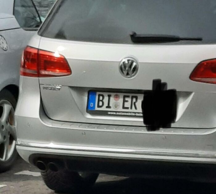 The Most German License Plate