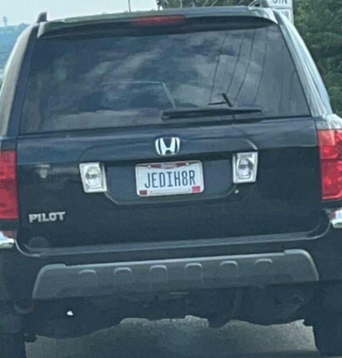 So Glad Emperor Palpatine Let Us Choose Vanity Plates For Our Civilian Speeders