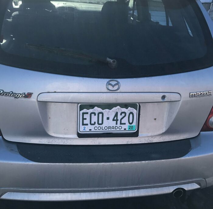 I Got My Colorado License Plates Today And This Is What My Randomly Generated Plate Was