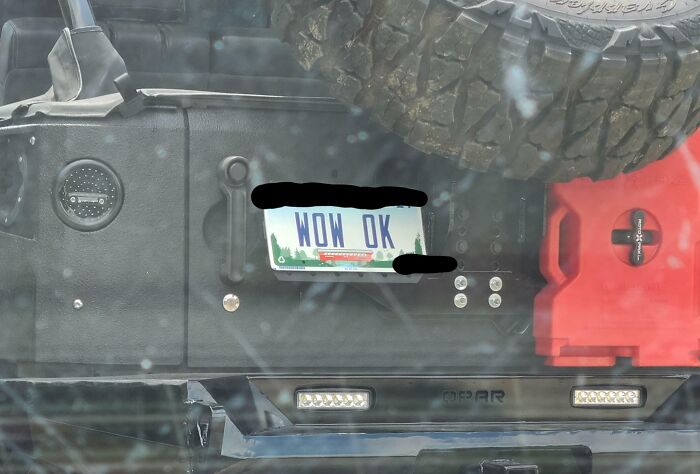 A Really Passive Aggressive License Plate I Saw Today