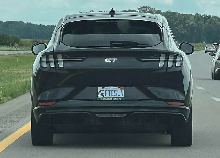 I Actually Like The Mach-E, So What’s Up With The Custom Plate