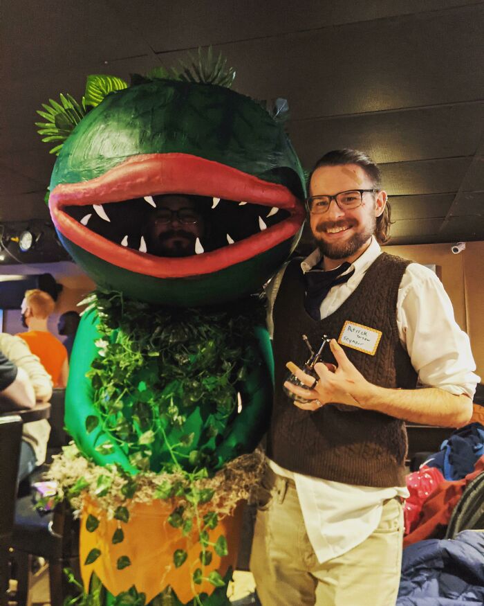 Fiancé And I Went To A Halloween Party Me As Audrey 2 And Him As Seymour 