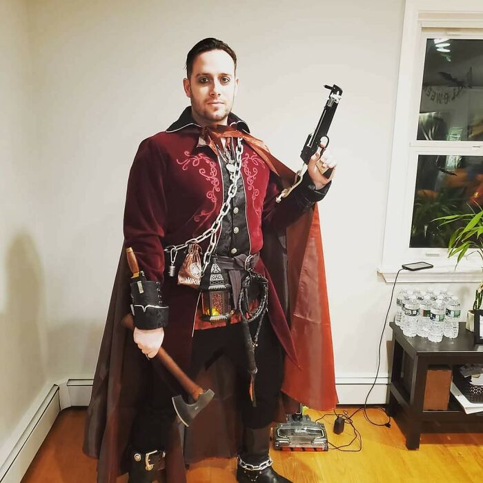 Hope You Guys Find This Interesting. My Castlevania Inspired Vampire Slayer Costume