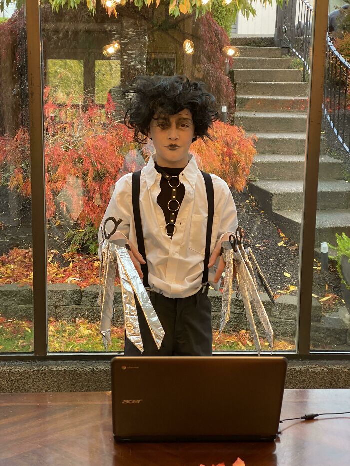 My Wife Made This Costume For Our Oldest Son
