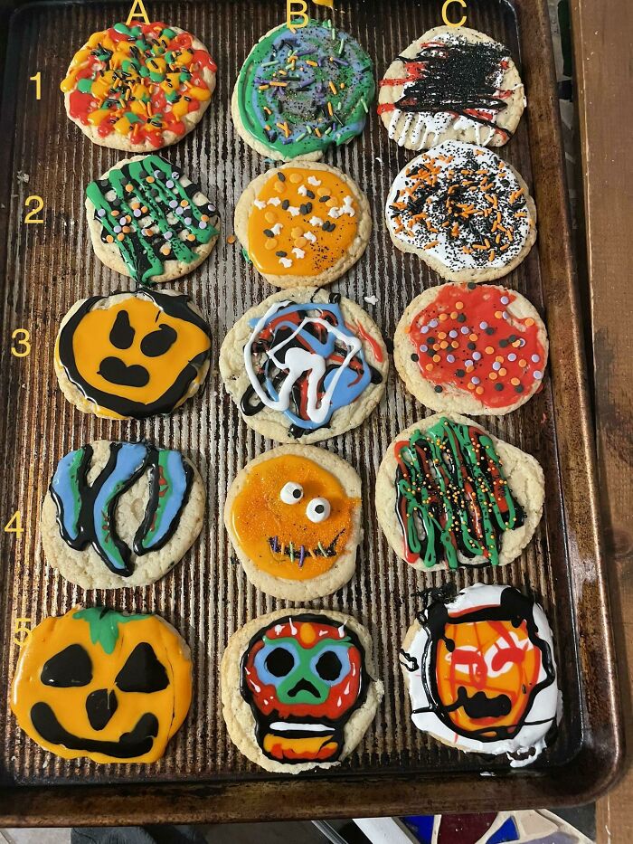 Year Two Of Family Halloween Cookie Contest