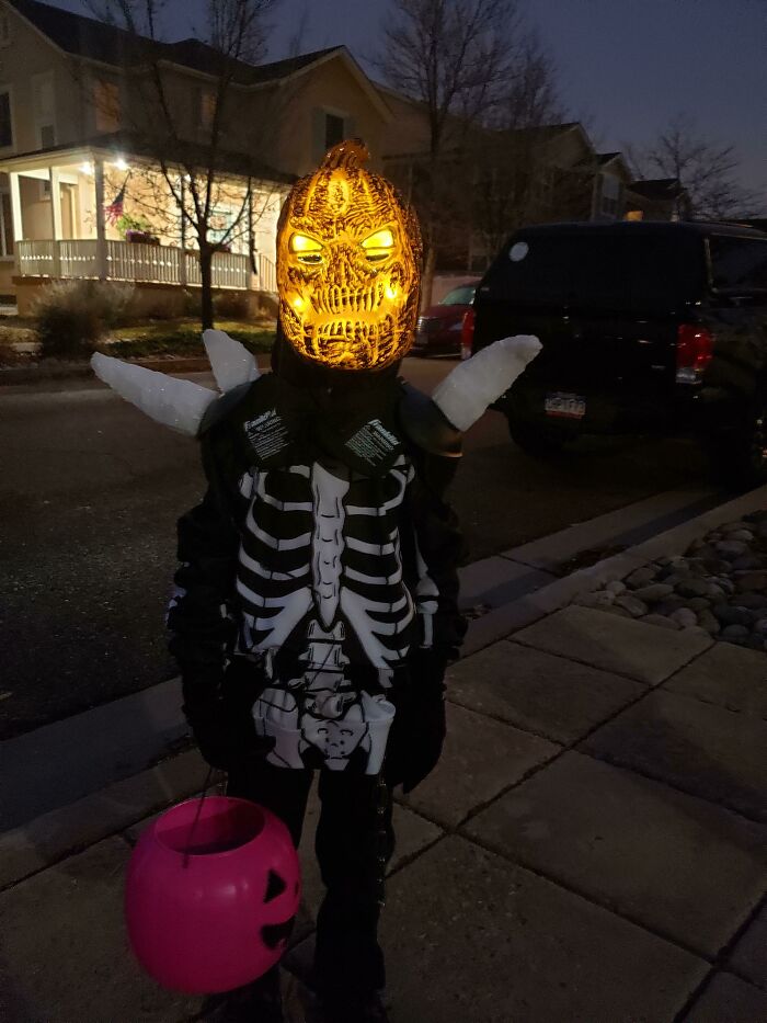 Happy Halloween - My 6-Year-Old Designed His Own Costume This Year