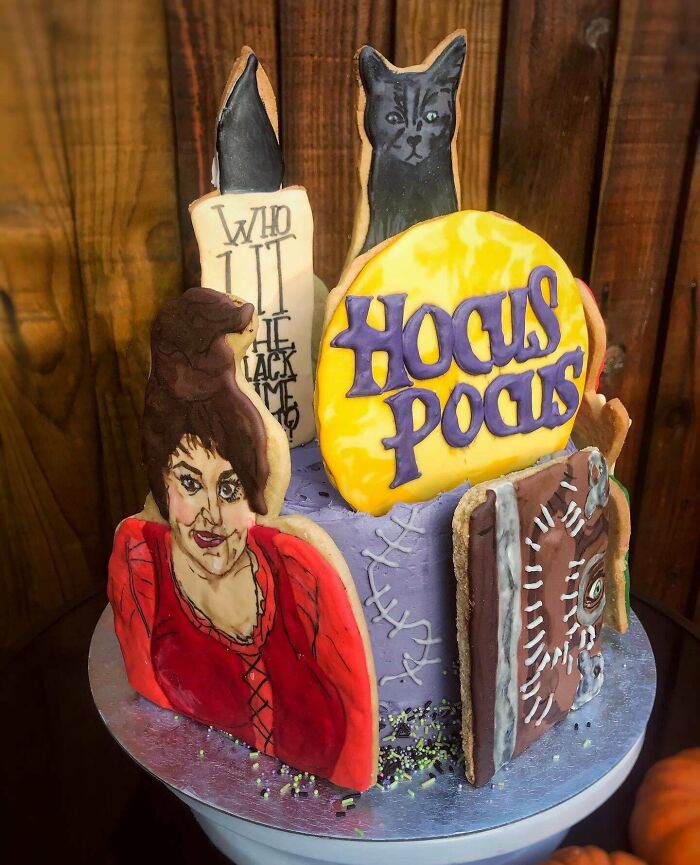 Hocus Pocus Cake I Made For Halloween