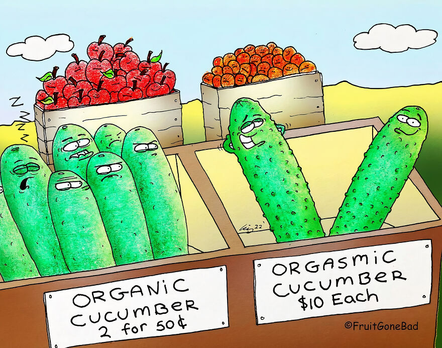 New Hilariously Inappropriate Comics From ‘Fruit Gone Bad’ (Interview With Author)