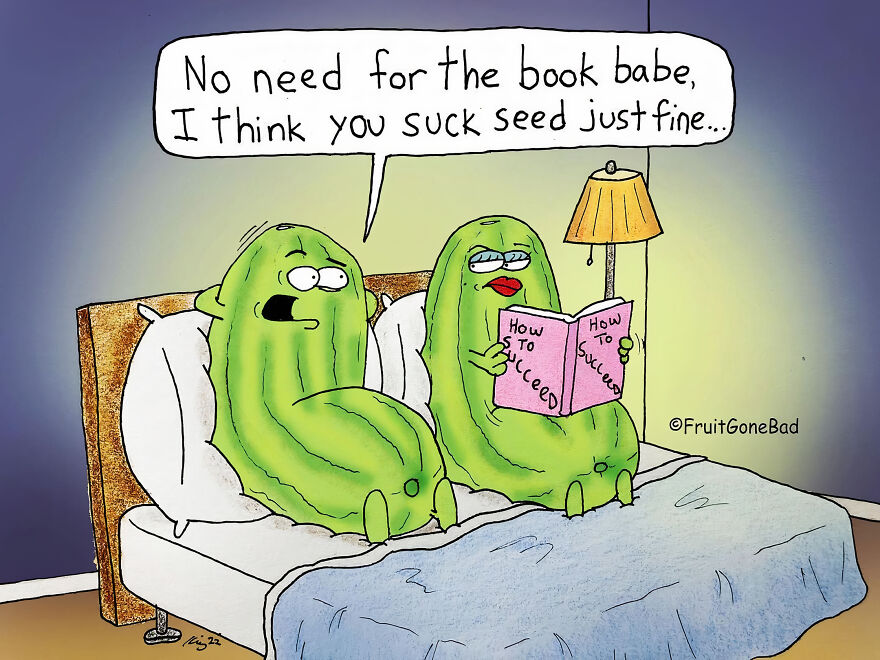 New Hilariously Inappropriate Comics From ‘Fruit Gone Bad’ (Interview With Author)