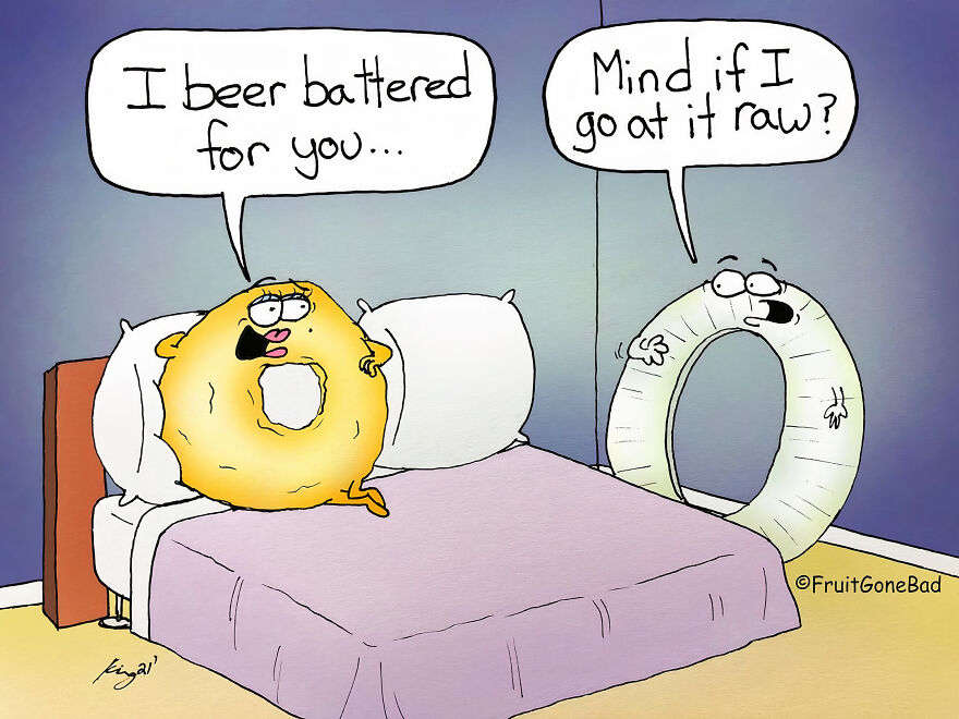 New Hilariously Inappropriate Comics From ‘Fruit Gone Bad’ (Interview With Author)