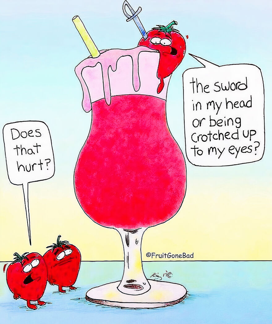 New Hilariously Inappropriate Comics From ‘Fruit Gone Bad’ (Interview With Author)