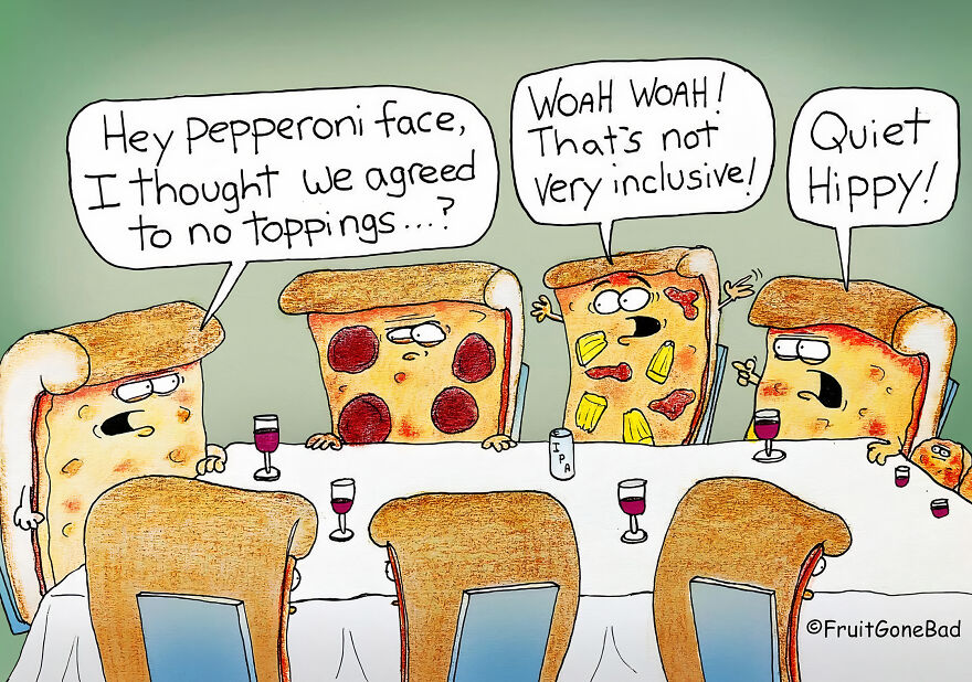 New Hilariously Inappropriate Comics From ‘Fruit Gone Bad’ (Interview With Author)