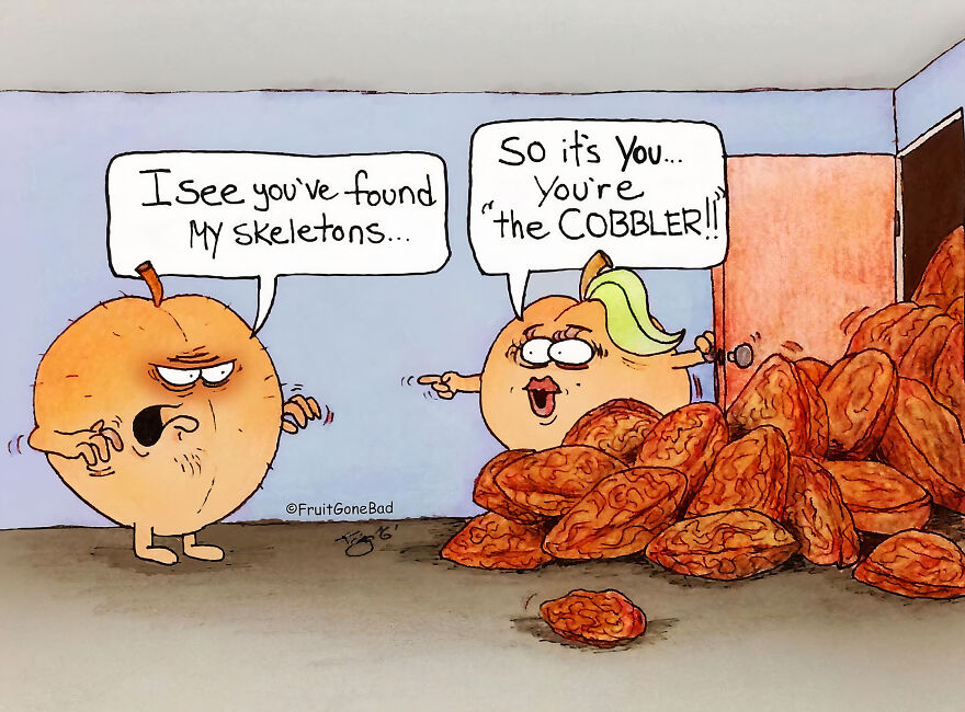 New Hilariously Inappropriate Comics From ‘Fruit Gone Bad’ (Interview With Author)