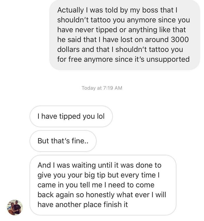 A Tattoo Artist At The Shop I Work For Has Been Working On A Sleeve For An Acquaintance Of His, Not Even Charging Her, And She Asked To Come In Today To Get More Done