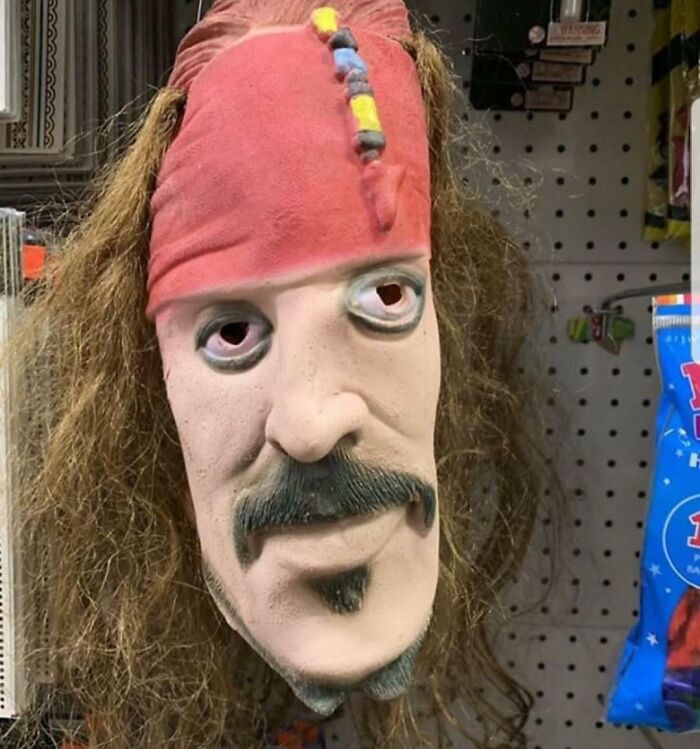 This Off-Brand Jack Sparrow Mask