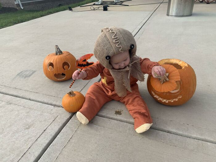 This Was My Son's 1st Costume Last Halloween. His Name Is Also Sam