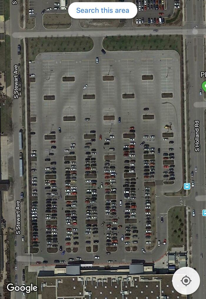 This Walmart Parking Lot