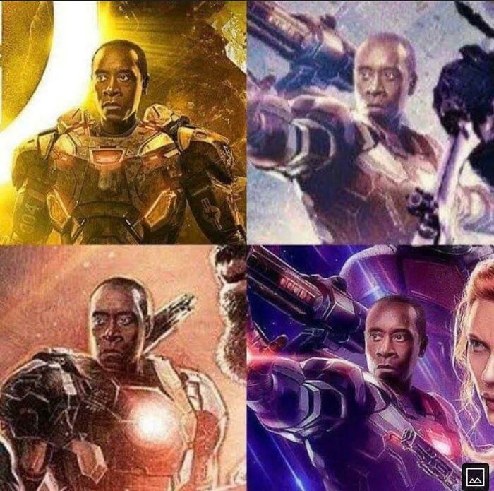 Instead Of Taking Another Photo Of Don Cheadle, They Just Copy Pasted Him