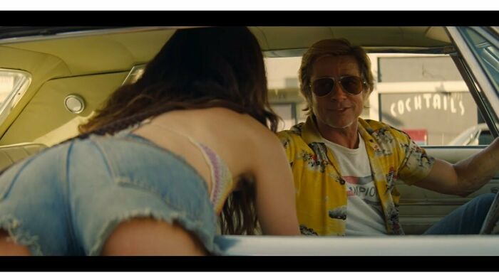 In Once Upon A Time In... Hollywood (2019) Brad Pitt's Character Turns Down Oral S*x From A Minor. This Is A Historical Inaccuracy As The Film Takes Place In Hollywood, In The 70s