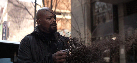 In Avengers: Infinity War, It Is Hinted That Nick Fury Has A Very Close Relationship With His Mom. This Is Evident In The Fact That His Last Word Before Being Blipped Is "Mother.."