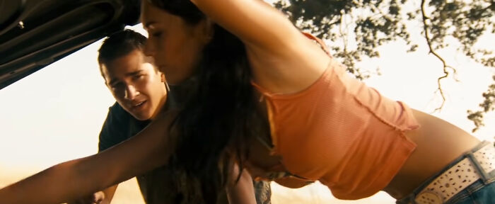 In Transformers (2007) The Scene Where Megan Fox Was Bending Over To Fix The Car On A Hot Sweaty Day Was Vital To The Plot Of The Movie I Swear