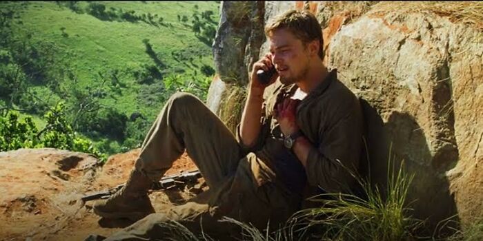 In Blood Diamond (2006), Jennifer Connelly Tries To Convince Leonardo Dicaprio To Get Medical Attention So He Can End Up With Her. Dicaprio Refuses, Because He Would Rather Die Than Date Someone Over 25