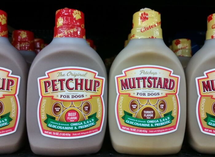 These Condiments For Dogs