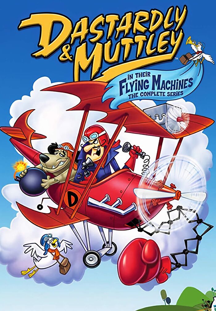 Dastardly And Muttley In Their Flying Machines