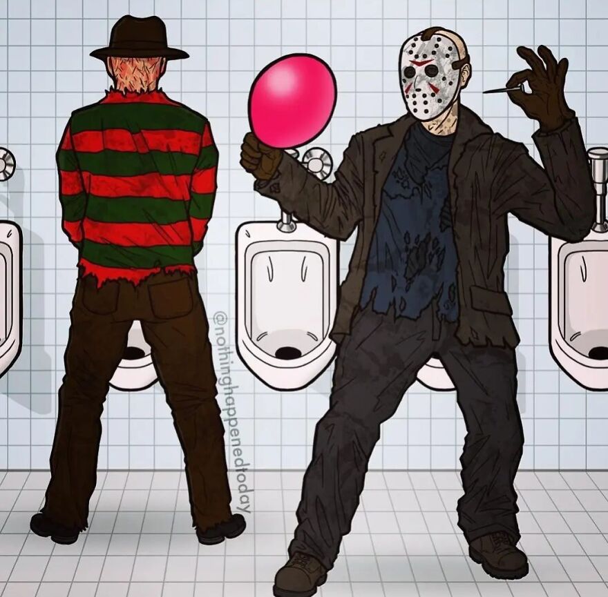 This Artist Continues To Ruin Our Childhoods, Revealing The Secret Lives Of Our Beloved Characters (40 New Pics)