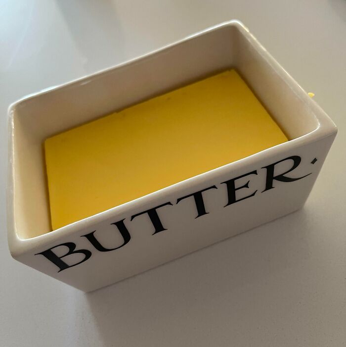 Butter Fit Into This Dish So Nicely