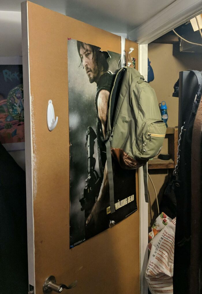 Didn't Realize How Perfectly My Bag Lines Up With My Poster
