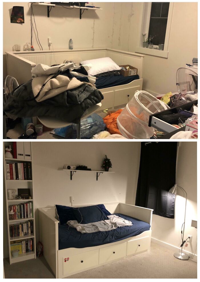 After Two Years Of Living In A Mess, I’m Proud To Say That My Room Has Stayed Clean And Organized For A Whole Month Now. I Regularly Do Laundry, Vacuum And Tidy Up When I Can (Something I Only Could Dream About A Couple Of Months Ago)