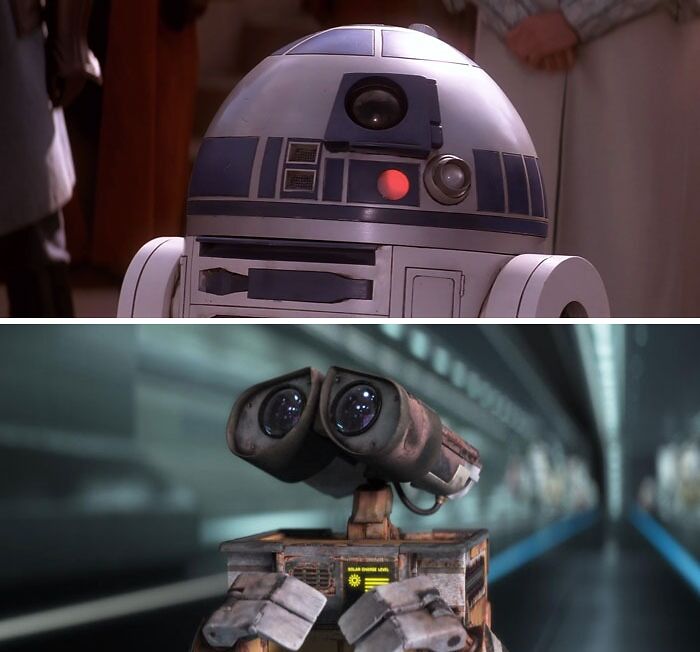 Wall-E And The Robot R2-D2 Are Played By The Same Actor