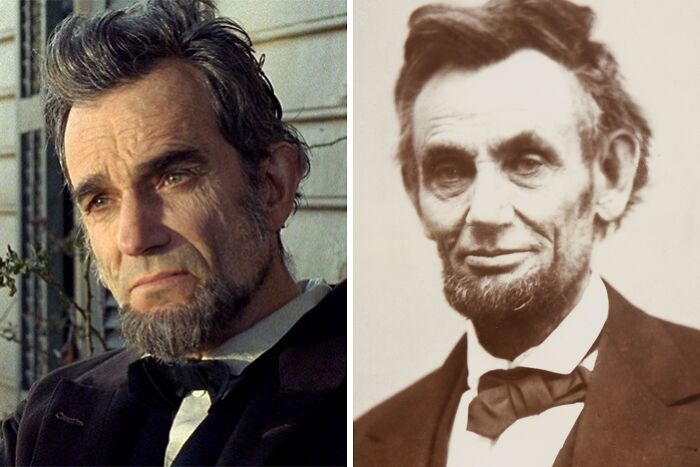 Daniel Day-Lewis As Abraham Lincoln In "Lincoln"