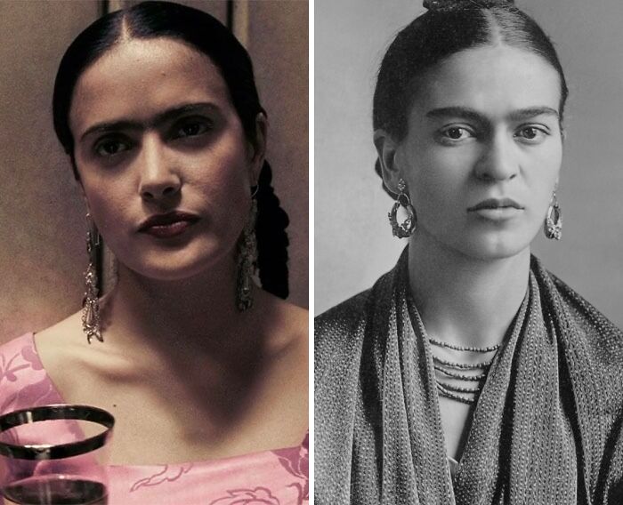 Salma Hayek As Frida In "Frida"
