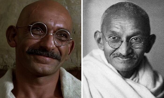 Ben Kingsley As Mohandas Karamchand Gandhi In "Gandhi"