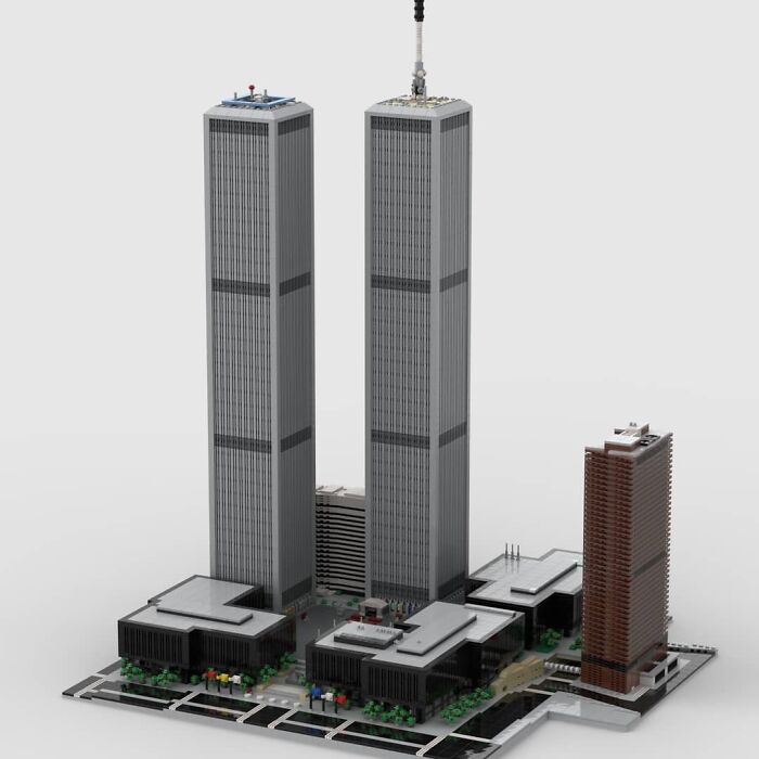The World Trade Center In LEGO
