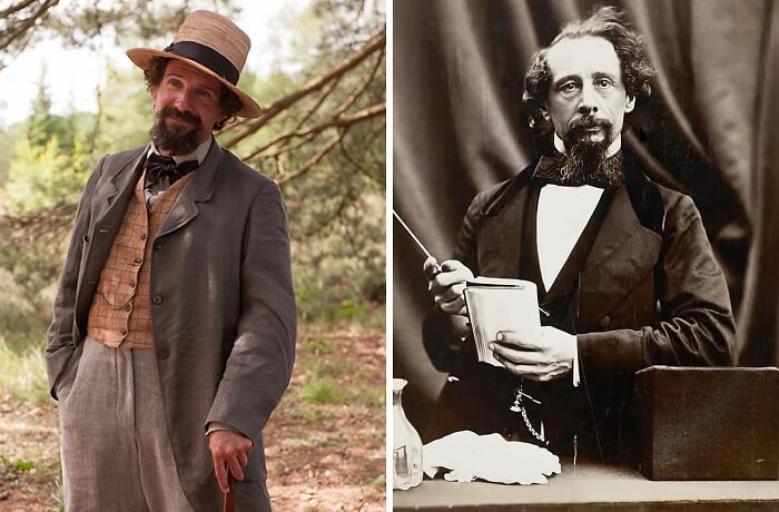 Ralph Fiennes As Charles Dickens In "The Invisible Woman"