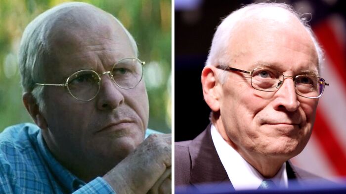 Christian Bale As Dick Cheney In "Vice"