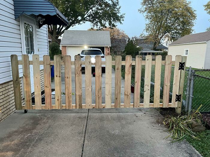 My Wife And I Have Been Talking About Getting A Driveway Gate Installed Since We Moved Into Our House Last Year