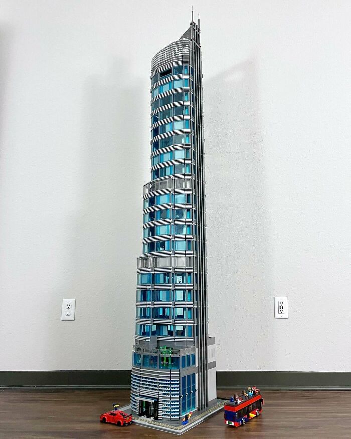 My Latest LEGO Skyscraper Design