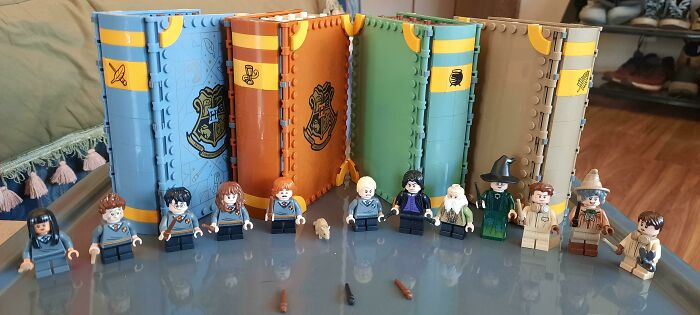 Today, I Have Finished My Collection Of The LEGO Harry Potter Books